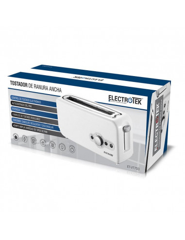 TOSTADOR ELÉCTRICO DE DOBLE RANURA, 6...