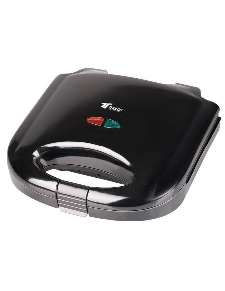 SANDWICHERA GRILL CON REVESTIMIENTO ANTIADHERENTE 750W THULOS TH-SW8