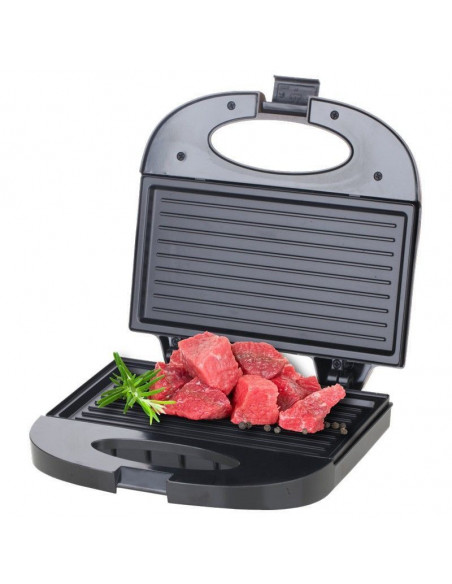 SANDWICHERA GRILL CON REVESTIMIENTO ANTIADHERENTE 750W THULOS TH-SW8