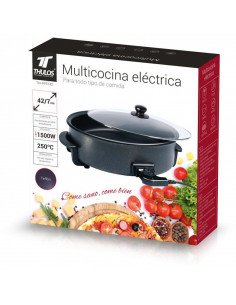 PIZZA PAN 42CM CON CAPA ANTIADHERENTE Y TEFLÓN TH-PPTF42 2