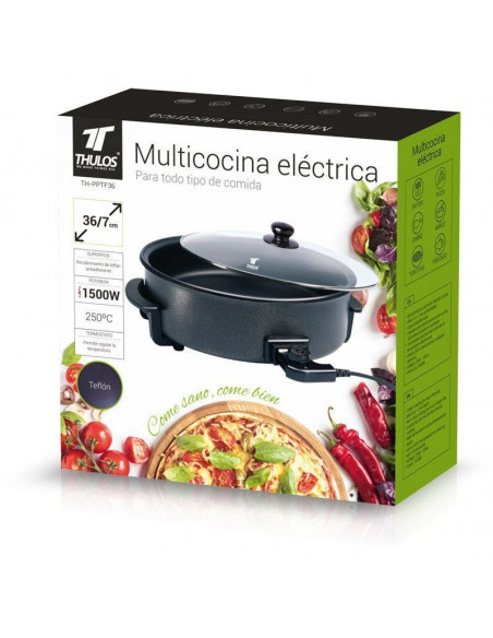 PIZZA PAN 36CM CON CAPA ANTIADHERENTE THULOS TH-PPTH36