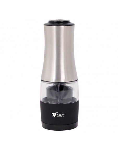 PIMENTERO Y SALERO ELÉCTRICO, HECHO DE ACERO INOXIDABLE THULOS TH-PM002
