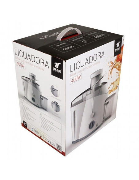 LICUADORA 2 VELOCIDADES, MOTOR DE 400W, DEPOSITO DE 1.2L TH-LC401