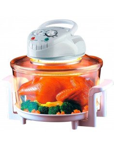 HORNO CONVECCIÓN HALÓGENO 12L, TEMPORIZADOR DE 60 min,...