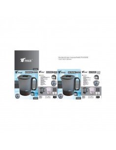 HERVIDOR DE VIAJE CON CARCASA DE PLASTICO RESISTENTE 0.5L... 2