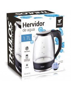 HERVIDOR DE AGUA 1.7 L, FILTRO EXTRAIBLE Y LAVABLE THULOS... 2