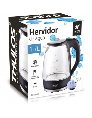 HERVIDOR DE AGUA 1.7 L, FILTRO...