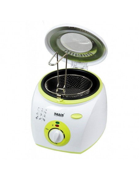 FREIDORA ELÉCTRICA CAPACIDAD DE 2 LITROS,TERMOSTATO Y POTENCIA DE  1300W TH-FR20