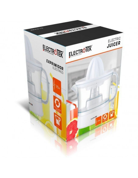EXPRIMIDOR ELÉCTRICO 25W, CAPACIDAD 0.5L, DESMONTABLE ELECTROTEK ET-EX50