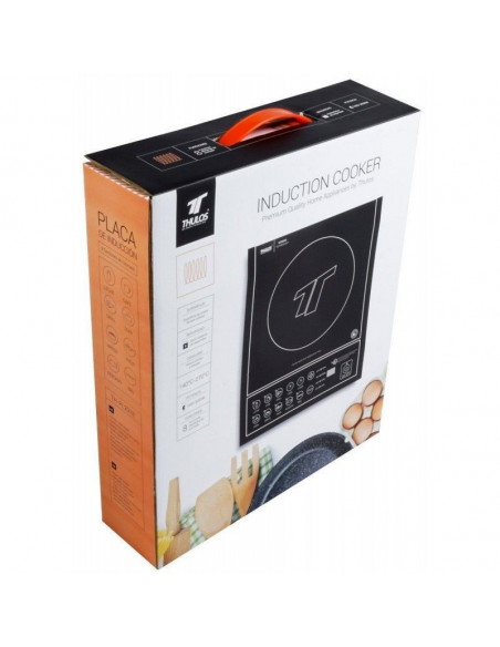 PLACA DE INDUCCIÓN PORTÁTIL, 8 FUNCIONES, PANEL TACTIL TH-PL2018