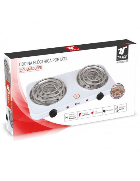 COCINA ELÉCTRICA, APTO PARA CALENTAR CARBONES DE SHISHA, USO DOMESTICO TH-CE2100/2P