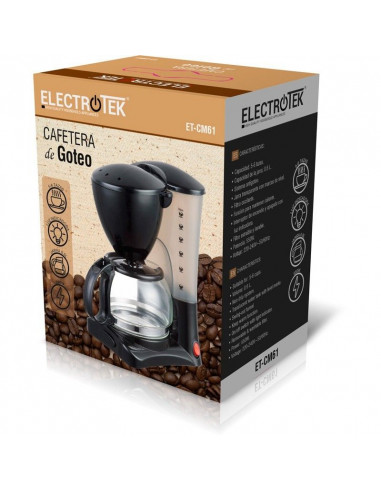 Cafetera de goteo, 5-6 tazas, sistema...