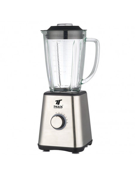 BATIDORA DE VASO, INCICADOR LUMINOSO, JARRA DE CRISTAL 1.8 LITROS Y 1200W THULOS TH-BV103