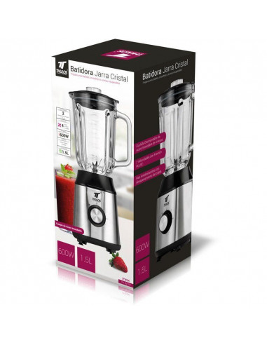 BATIDORA DE VASO, CUERPO DE ACERO...