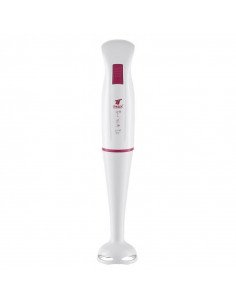 BATIDORA DE VARILLA, BOTON PULSADO, 200W TH-BM516 (ROJO)