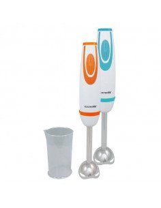 BATIDORA DE MANO 200W, 2 VELOCIDADES, VARILLA INOXIDABLE...