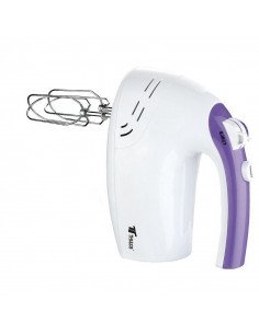 BATIDORA-AMASADORA, 2 VARILLAS BATIDORAS, 250W, 5...