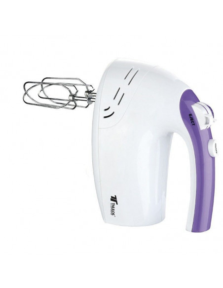 BATIDORA-AMASADORA, 2 VARILLAS BATIDORAS, 250W, 5 VELOCIDADES TH-BA251 (MORADO)