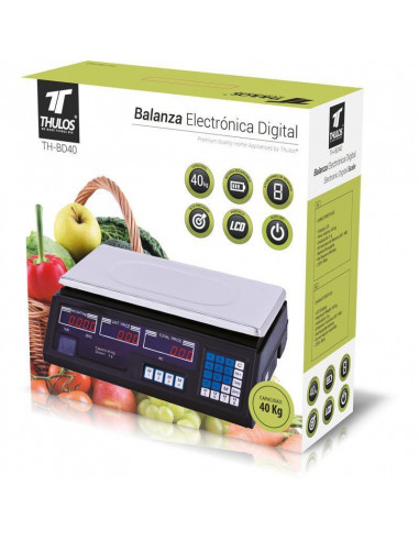 BALANZA DIGITAL ELECTRÓNICA, DISPLAY...