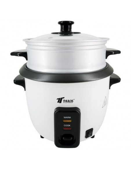 ARROCERA ELÉCTRICA, POTENCIA DE 400W, TAPA DE VIDRIO TEMPLADO, 1.0L THULOS TH-RK10