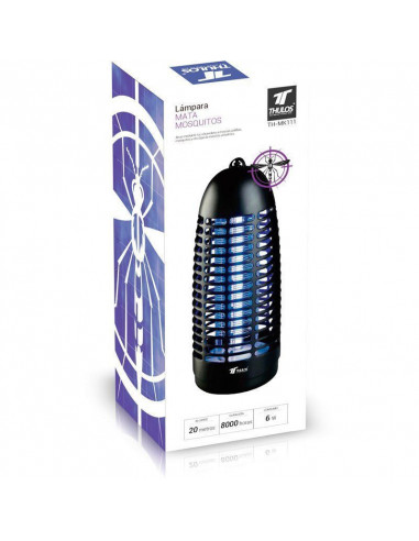 LÁMPARA MATA MOSQUITOS, 20M, 6W, 8000...