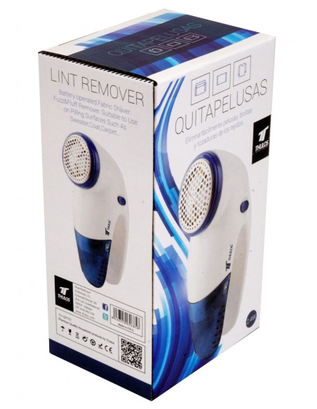 QUITAPELUSAS DE PILAS CON REJILLA DE CORTE METALICA THULOS TH-QP707