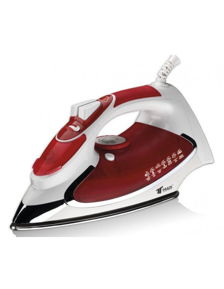 PLANCHA DE VAPOR CON PLANCHADO EN SECO Y SUELA DE REVESTIMIENTO CERAMICO 2200W TH-PV2201