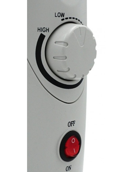 Mini Radiador de aceite con termostato regulable y luz indicadora THULOS TH-RAC502