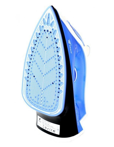 PLANCHA DE VAPOR, CON SUELA DE REVESTIMIENTO Y FUNCIÓN ANTI-CAL CERÁMICO, 2200W TH-PV2215