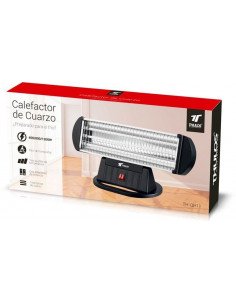 Estufa de cuarzo, tres niveles de potencia, 1.40m. THULOS... 2