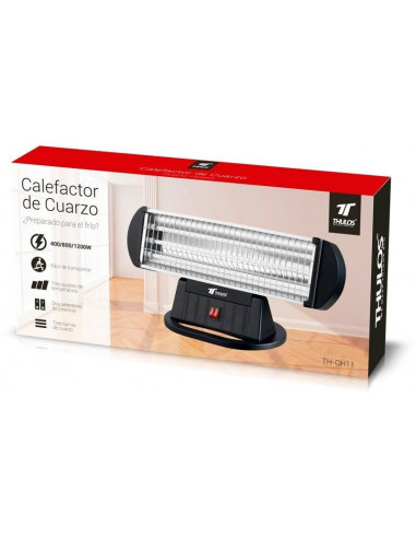 Estufa de cuarzo, tres niveles de...