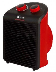 Termoventilador portátil regulable col luz indicadora...