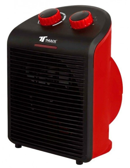 Termoventilador portátil regulable col luz indicadora portátil 220v-50Hz THULOS TH-FH10